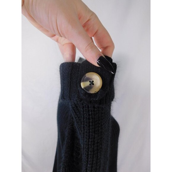 Full Circle Trends Black Knit Sweater 1X Gothic Witchcore - Picture 10 of 12